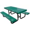 Radial Edge Perforated Rectangle Picnic Table Radial Edge Perforated Rectangle Picnic Table
